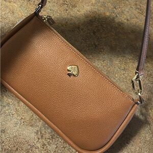 Kate Spade Tan Leather Shoulder Bag